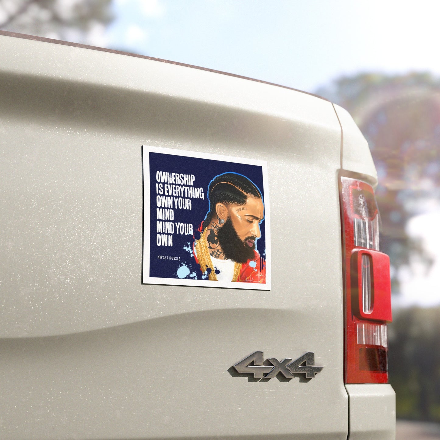 Nipsey Car OG Magnet