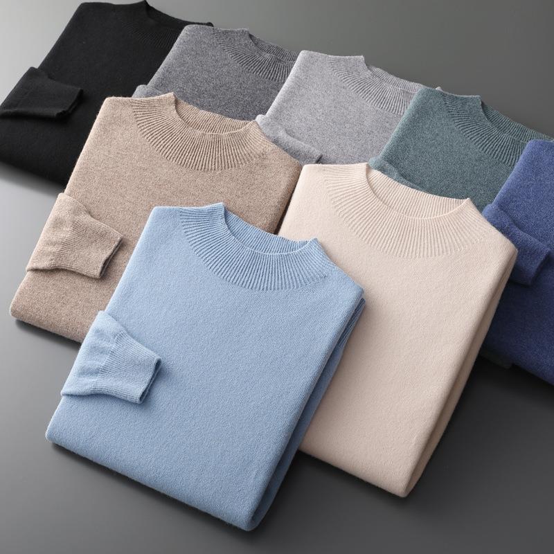 Half-collar Wool OG Sweater