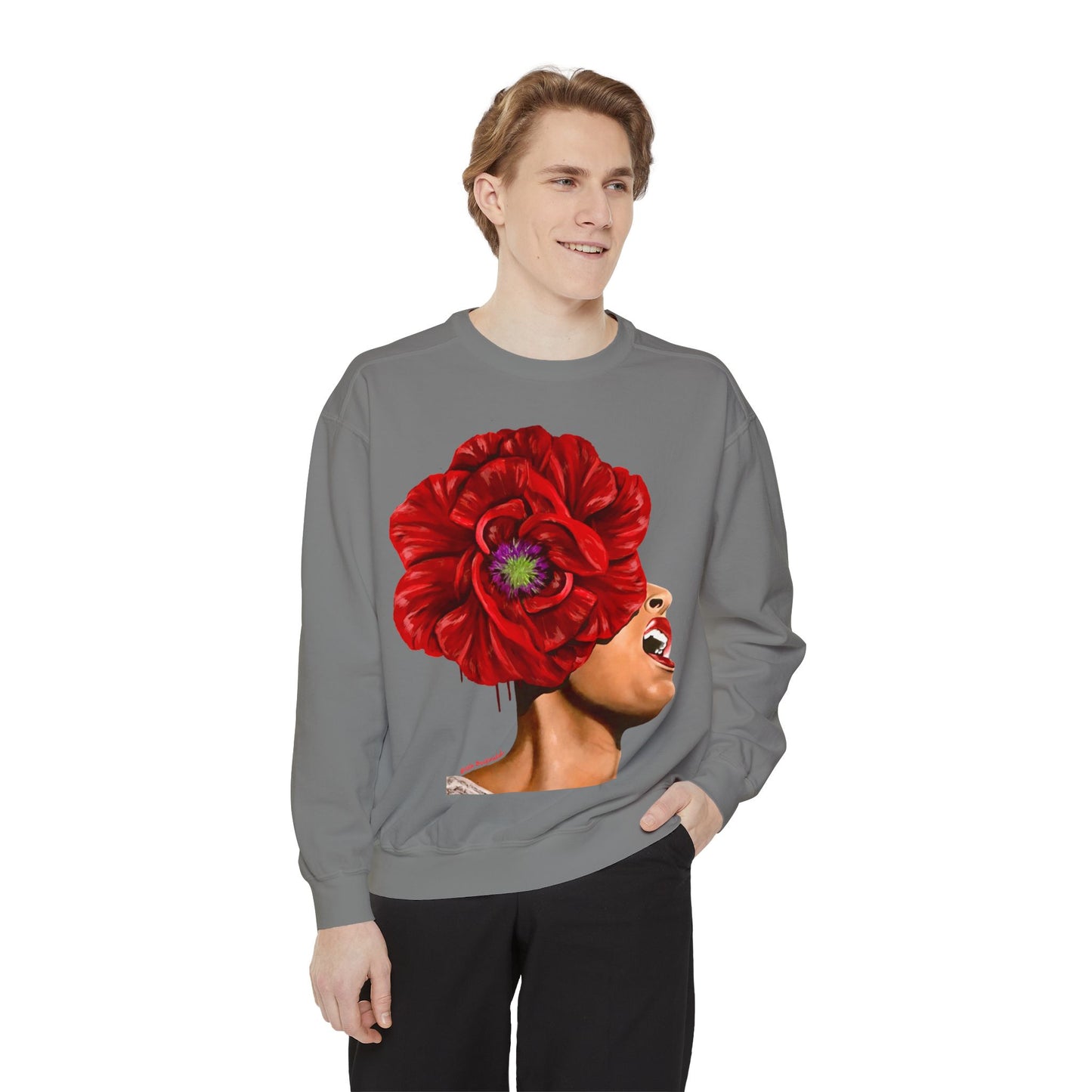 Billie Holiday painted by Lola Buckwald OG Sweatshirt