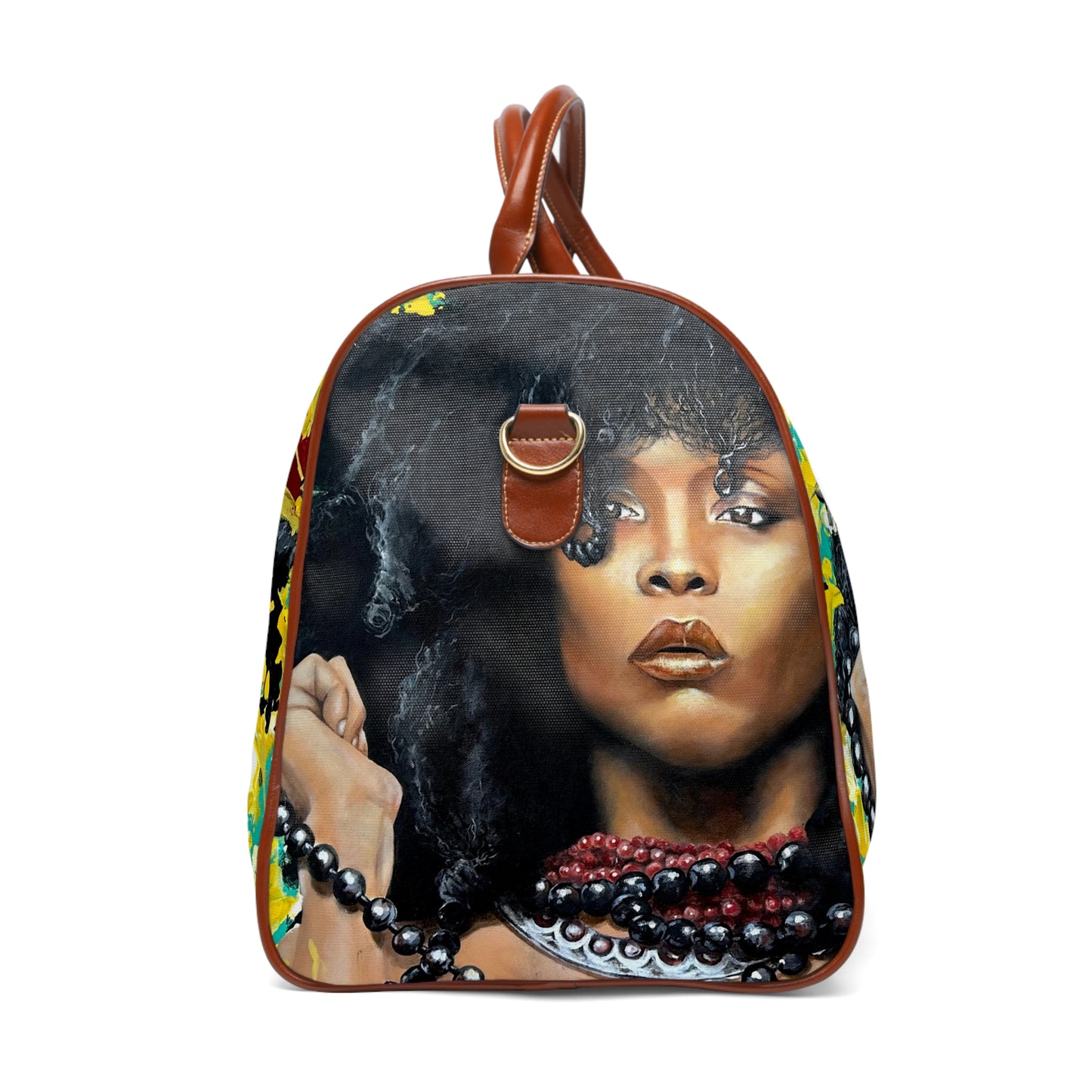 Waterproof OG Travel Bag - Featuring print of Erykah Badu painted by Lola Buckwald