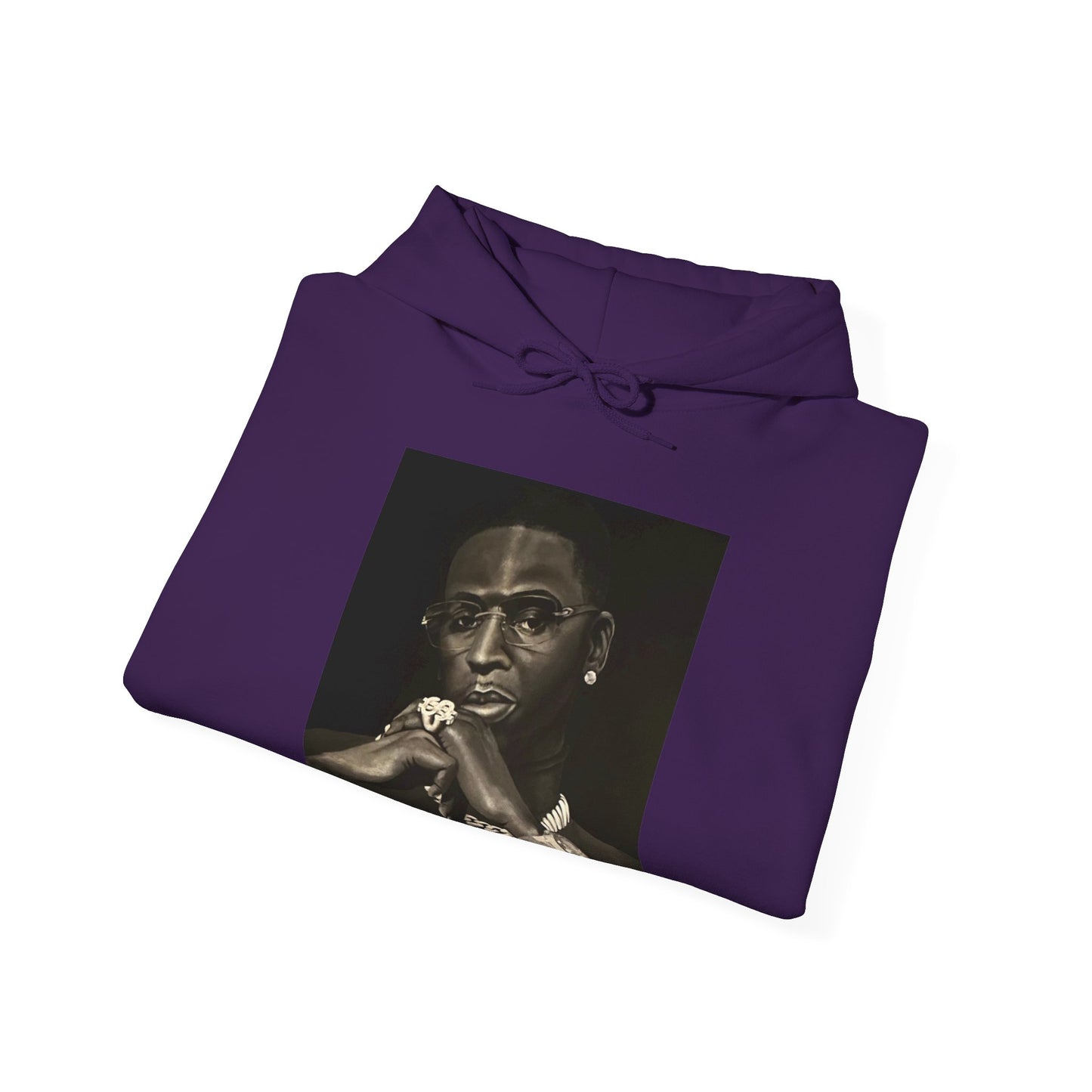 Young Dolph painting by Lola Buckwald OG Hoodie
