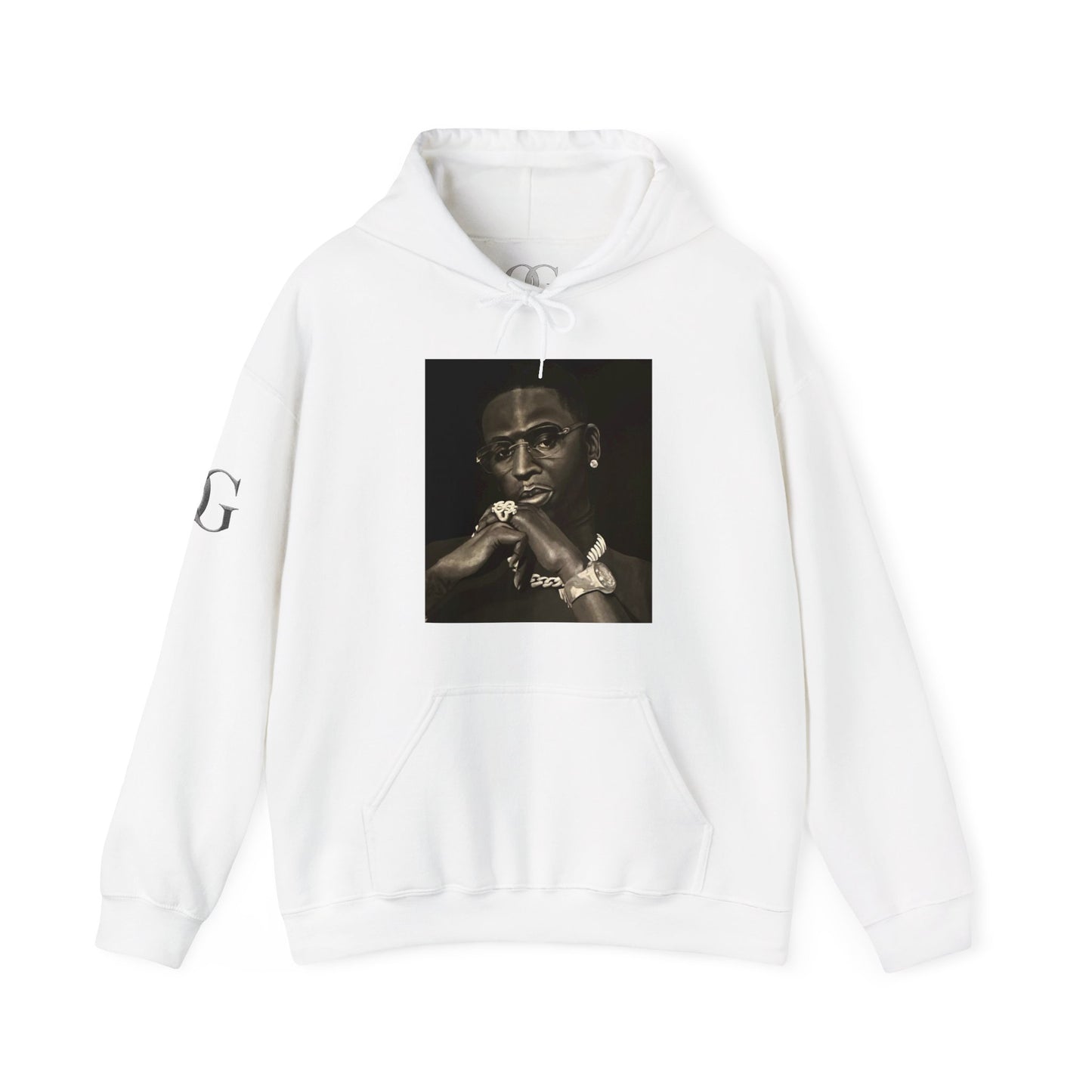Young Dolph painting by Lola Buckwald OG Hoodie