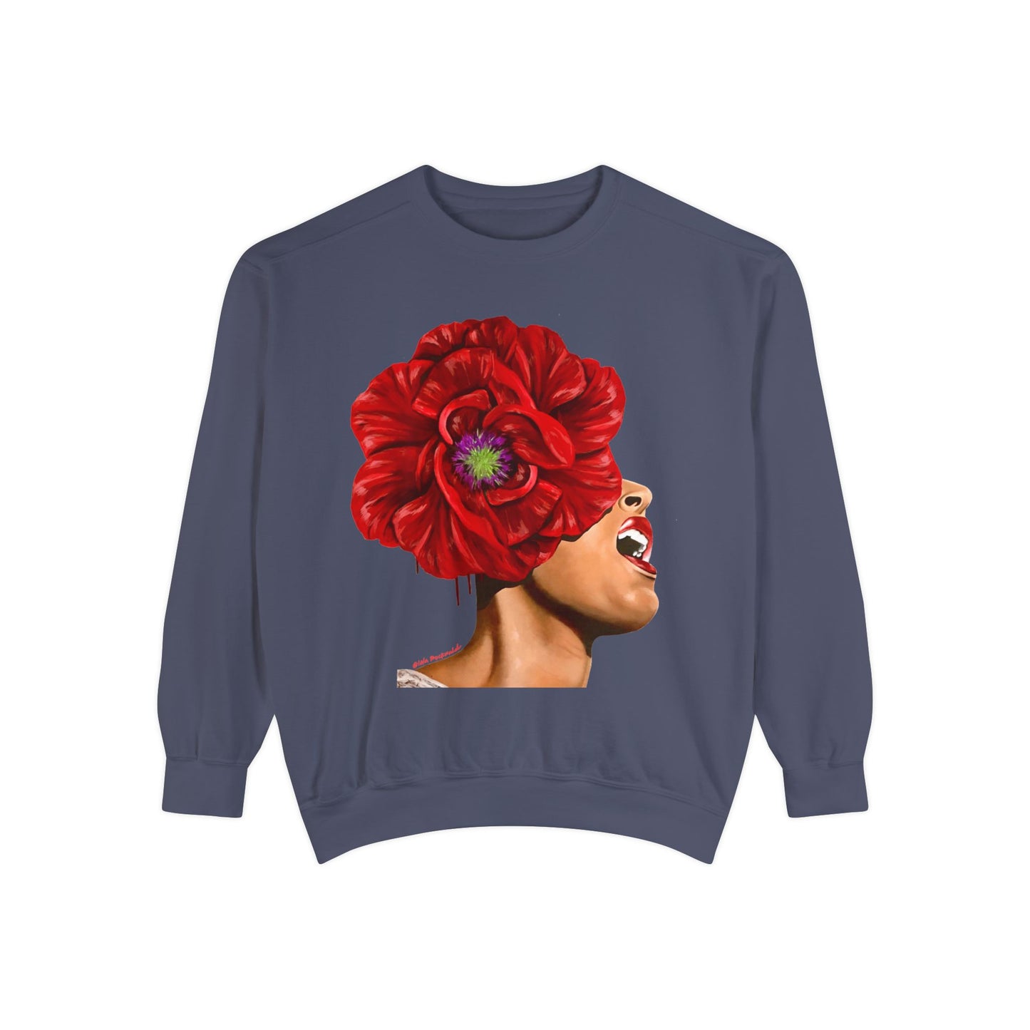 Billie Holiday painted by Lola Buckwald OG Sweatshirt
