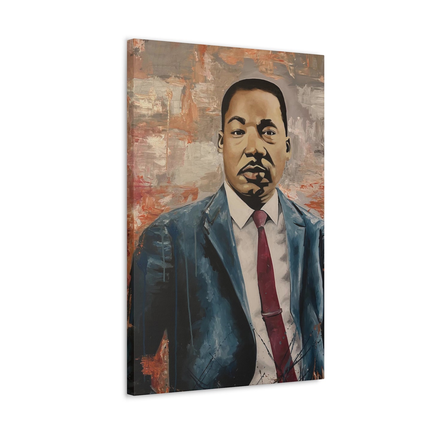 Dr. King painted by Lola Buckwald 20x30 Canvas OG prints