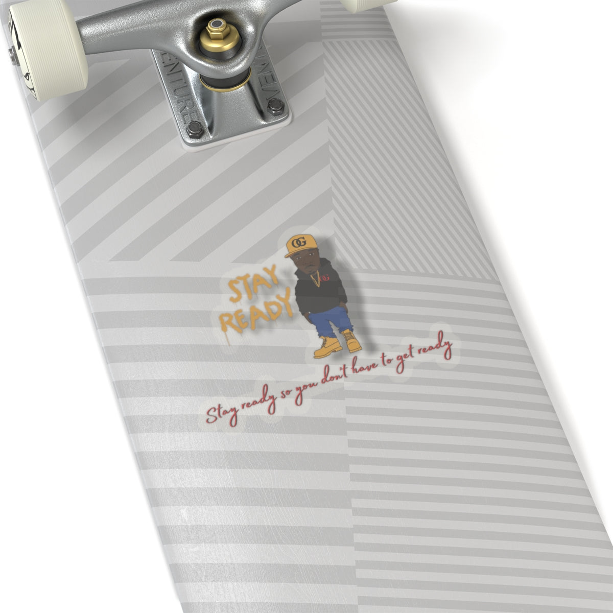 Stay Ready OG Character kiss-cut OG Sticker