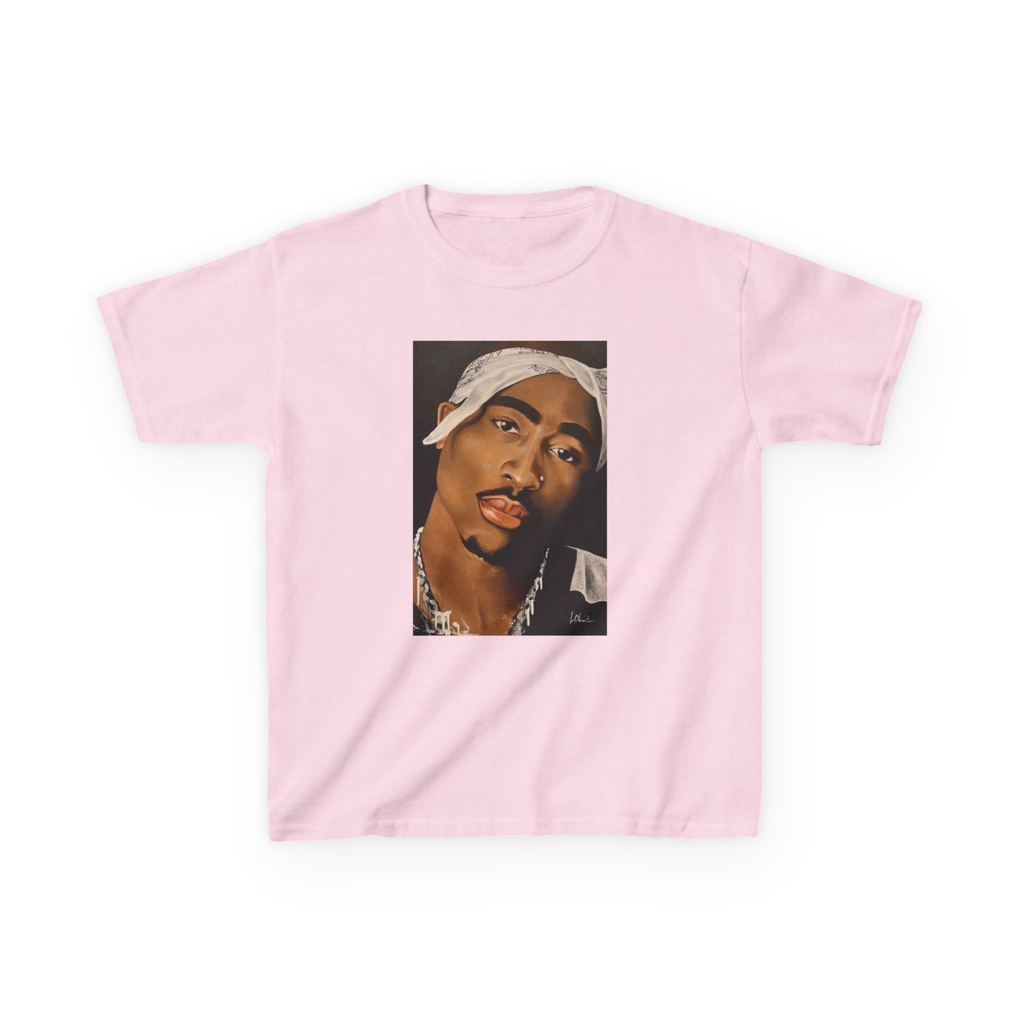 2Pac OG Youth Tee, Original painting by Lola Buckwald