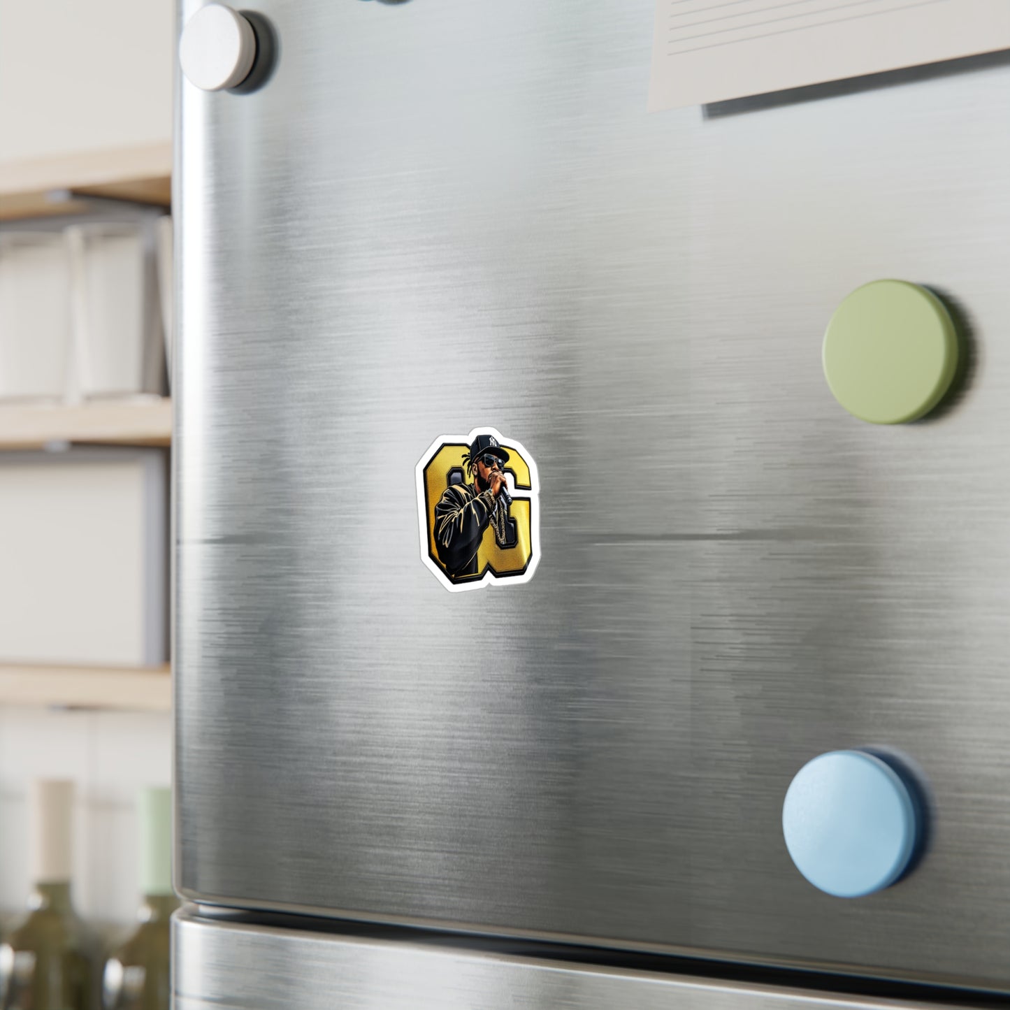 OG on the mic sticker