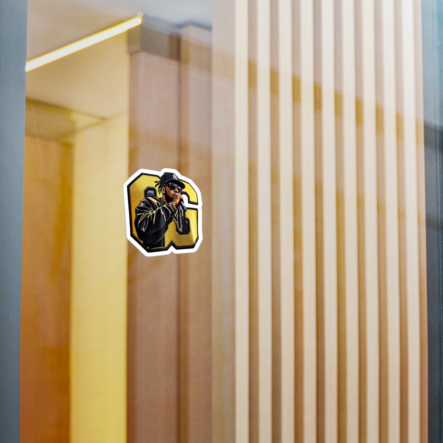 OG on the mic sticker