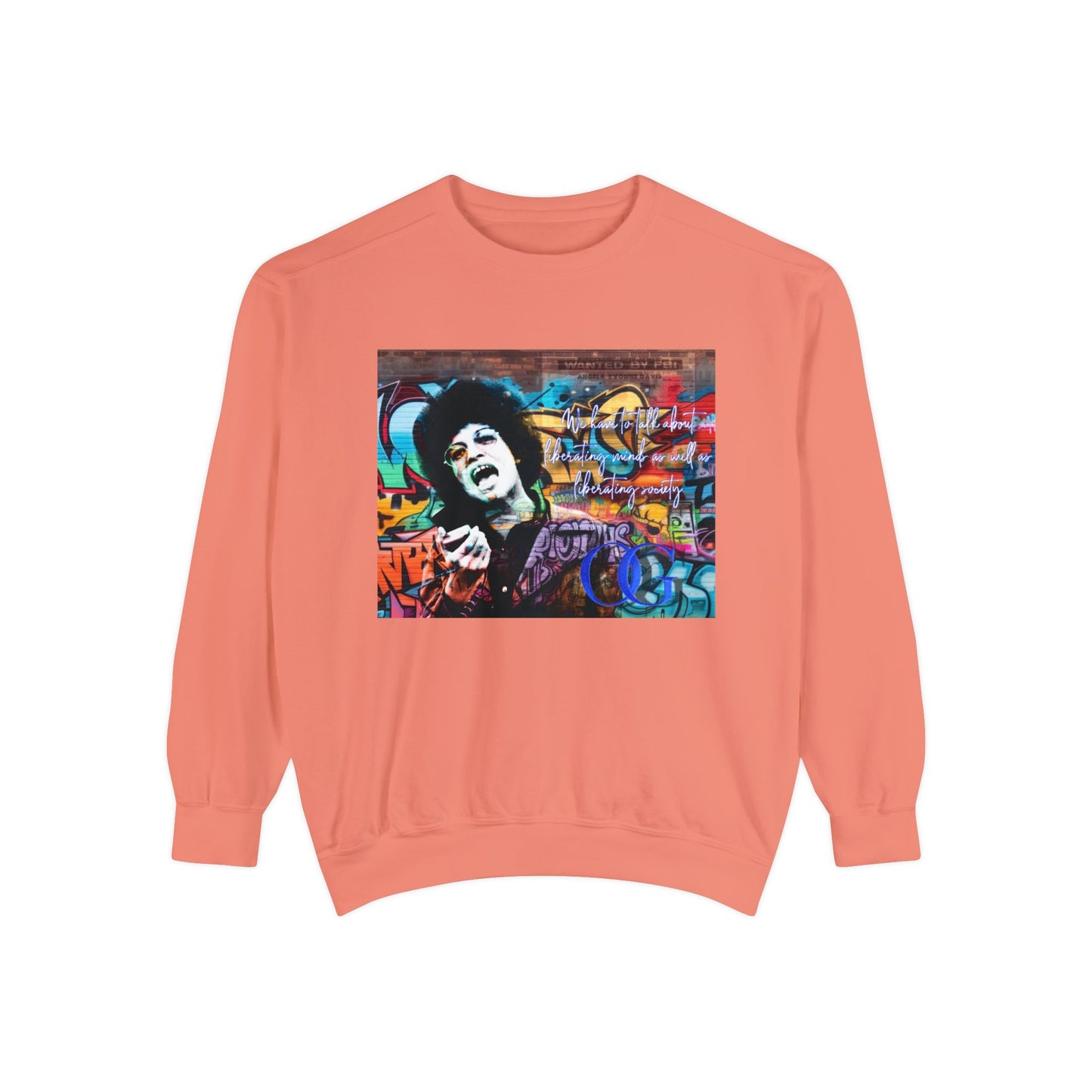 Angela Davis inspired Graffiti OG Sweatshirt