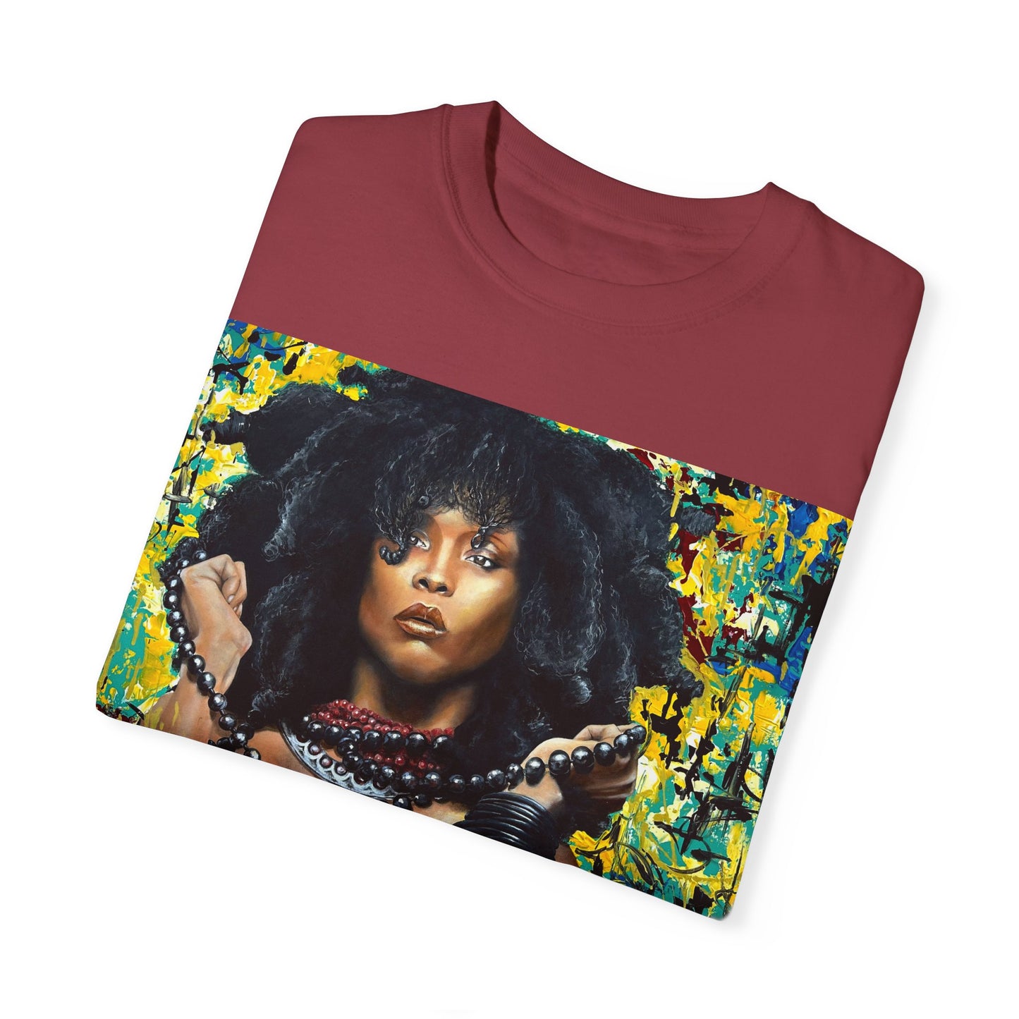 Erykah Badu painted by Lola Buckwald, OG tee