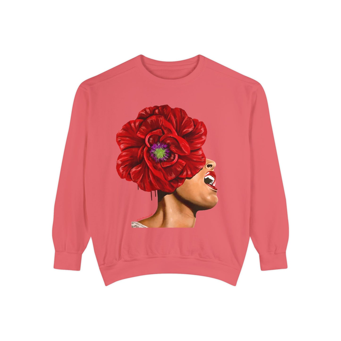 Billie Holiday painted by Lola Buckwald OG Sweatshirt