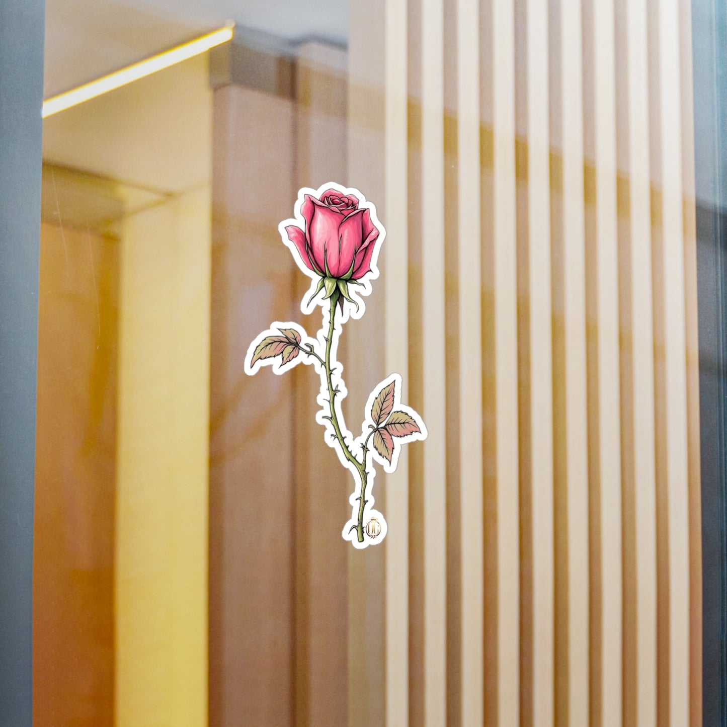 He loves me, he loves me not OG Rose Kiss-Cut Vinyl sticker