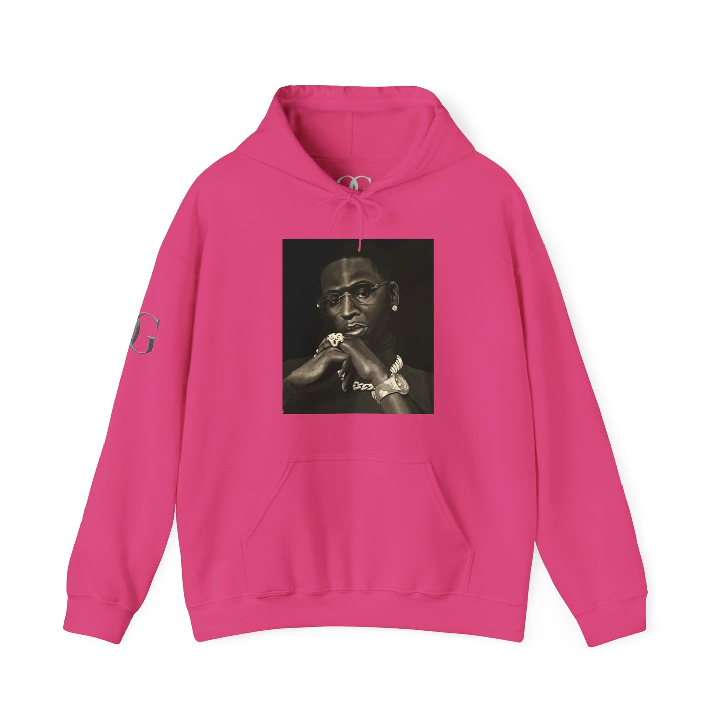 Young Dolph painting by Lola Buckwald OG Hoodie