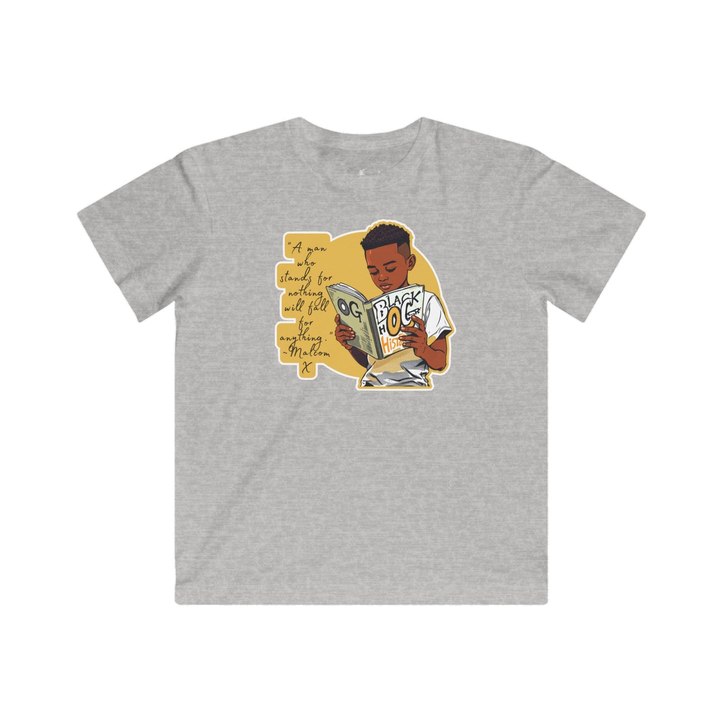 Malcolm X quoted youth OG tee
