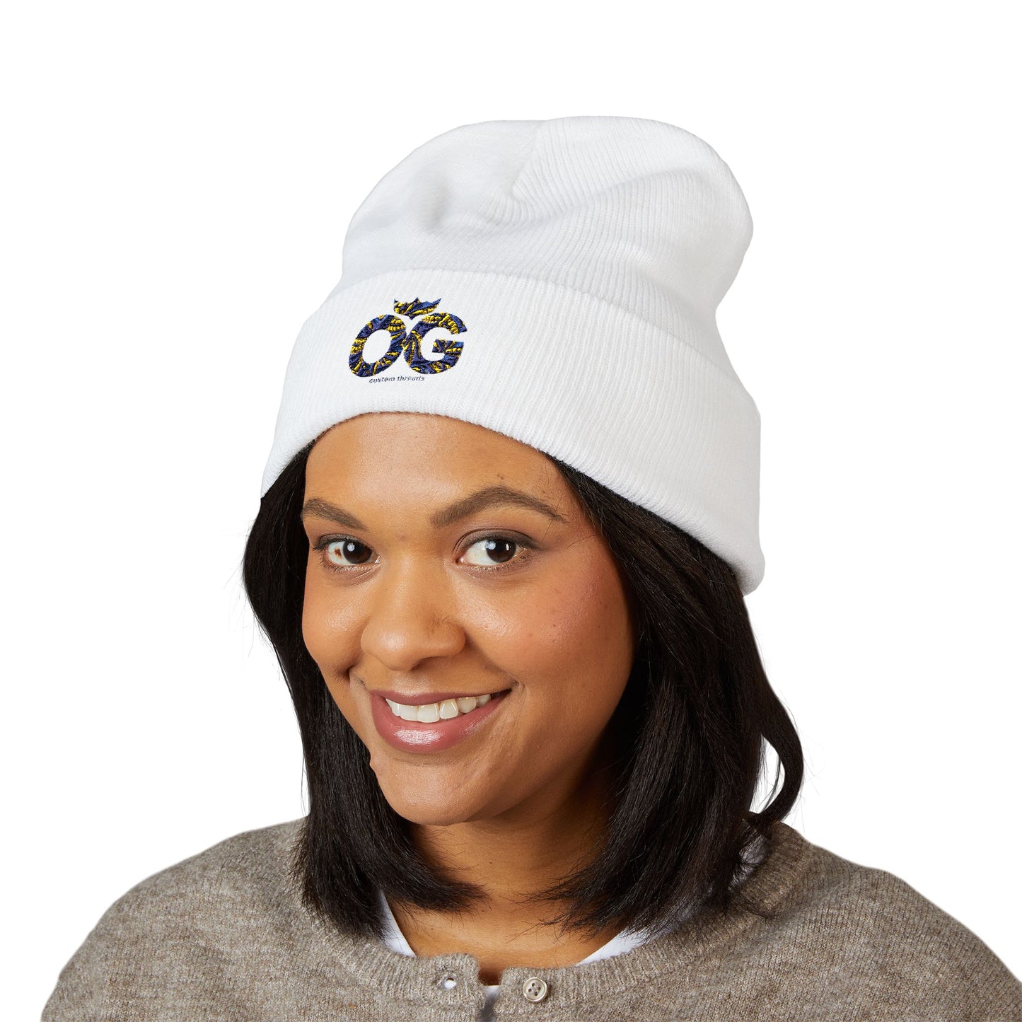 Zuri Embroidered OG Beanie