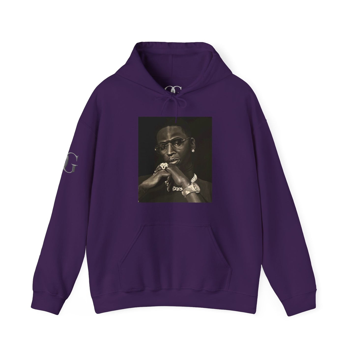 Young Dolph painting by Lola Buckwald OG Hoodie