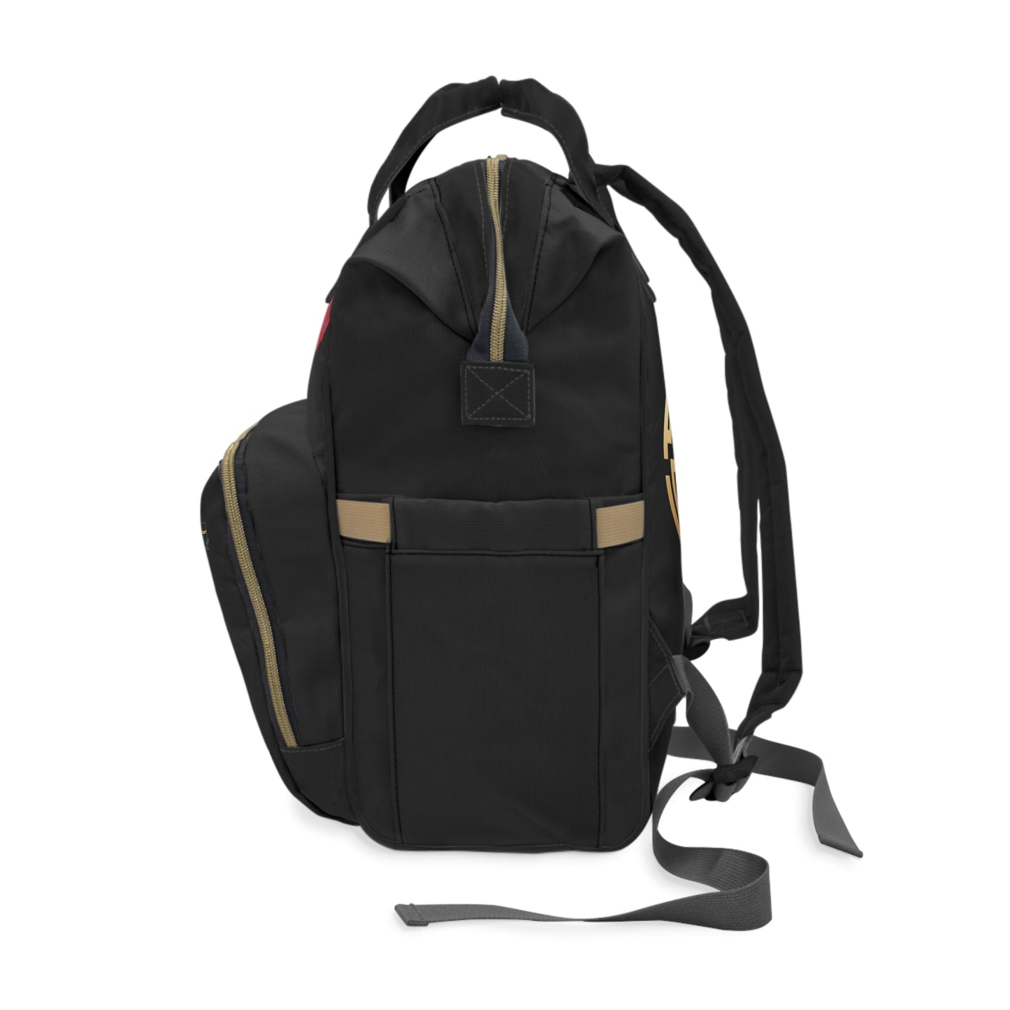 Queen Bee OG Diaper Backpack featuring the hand drawn designs by Lola Buckwald