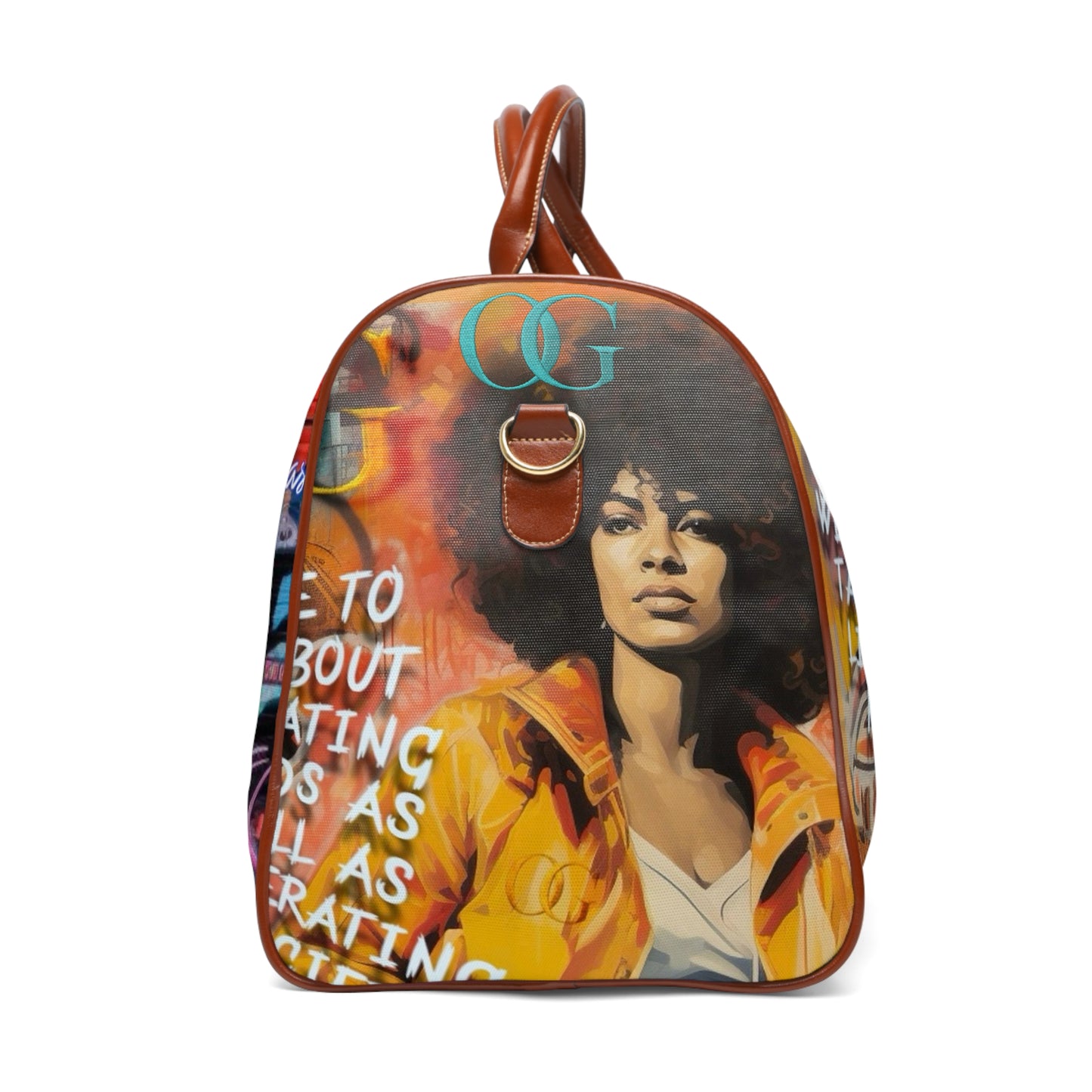 Angela Davis Waterproof OG Travel Bag