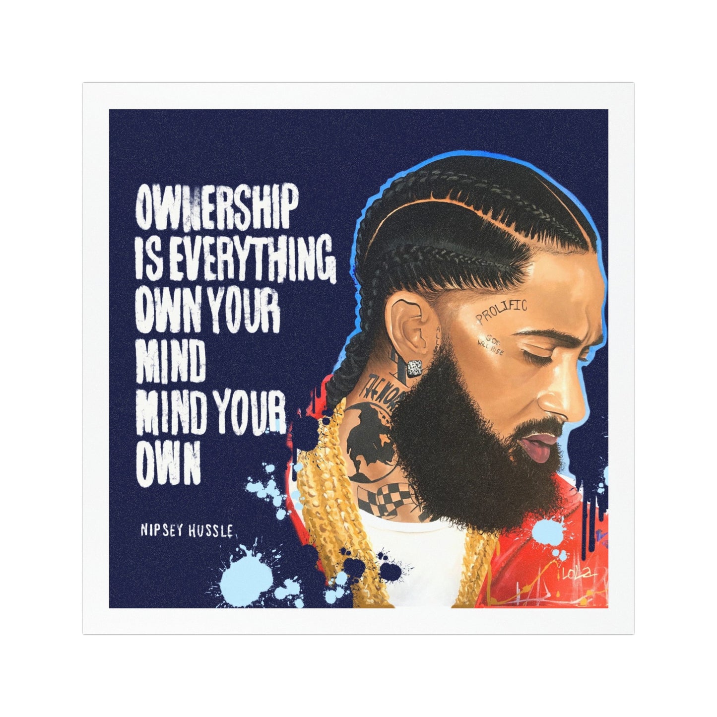 Nipsey Car OG Magnet