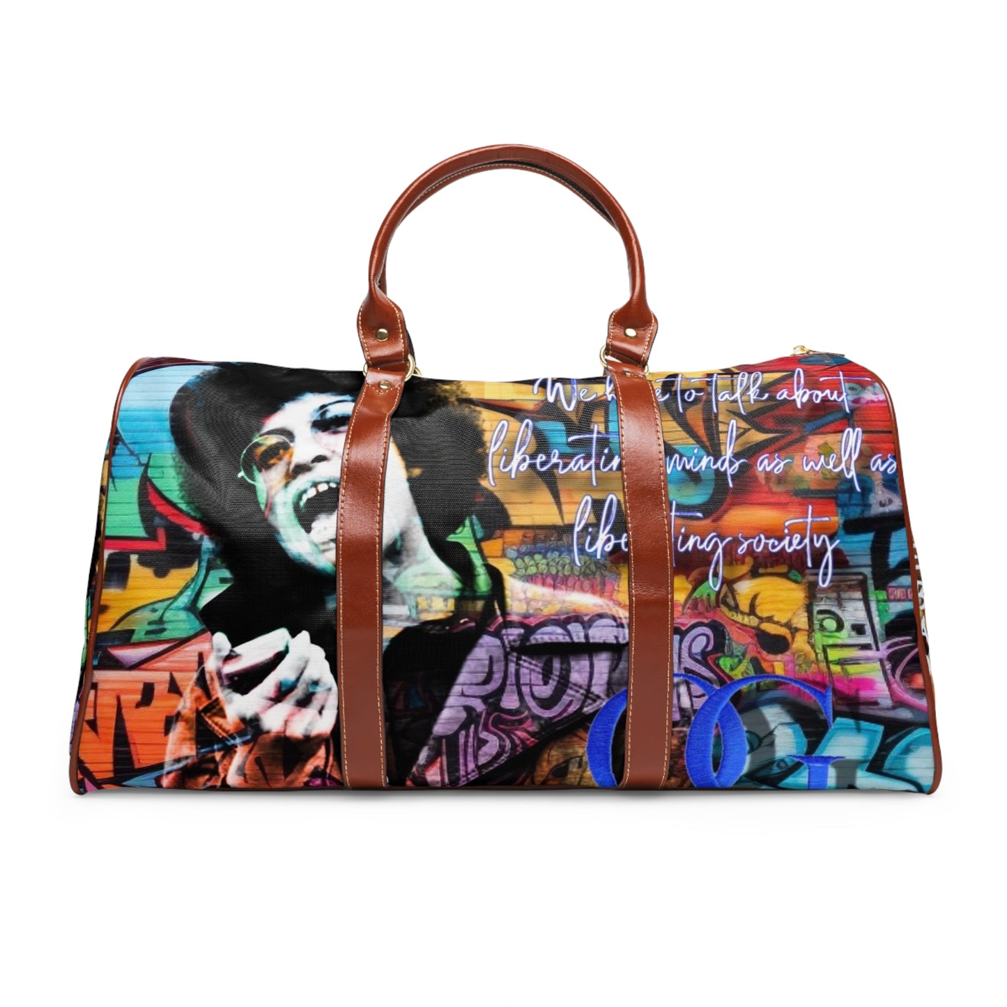 Angela Davis Waterproof OG Travel Bag