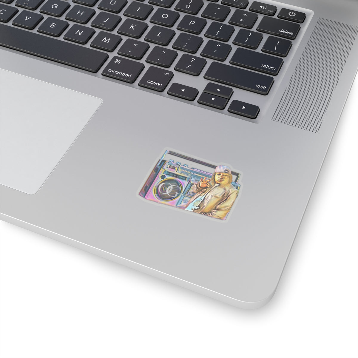 E 40’s Boom Box Kiss-Cut Stickers