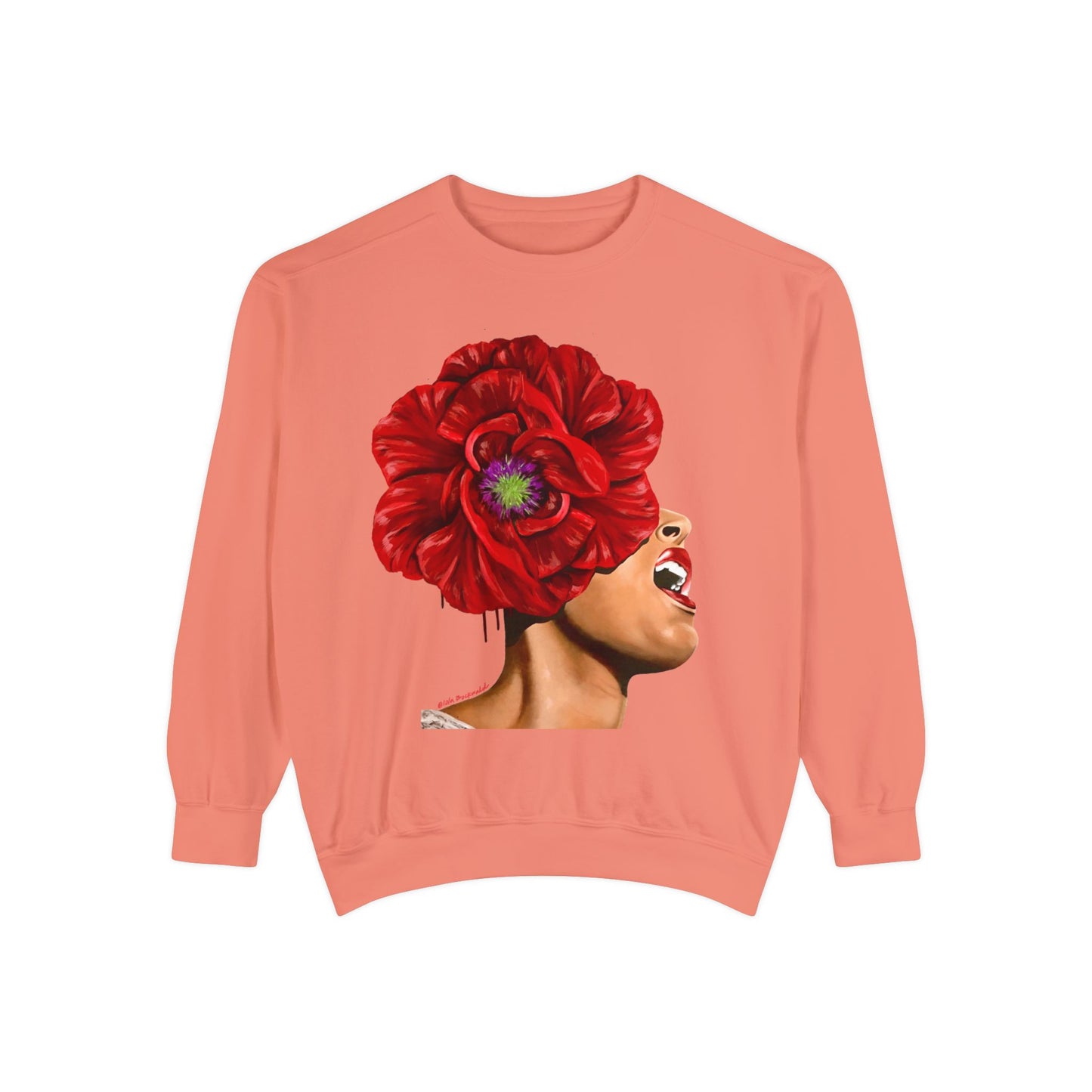 Billie Holiday painted by Lola Buckwald OG Sweatshirt