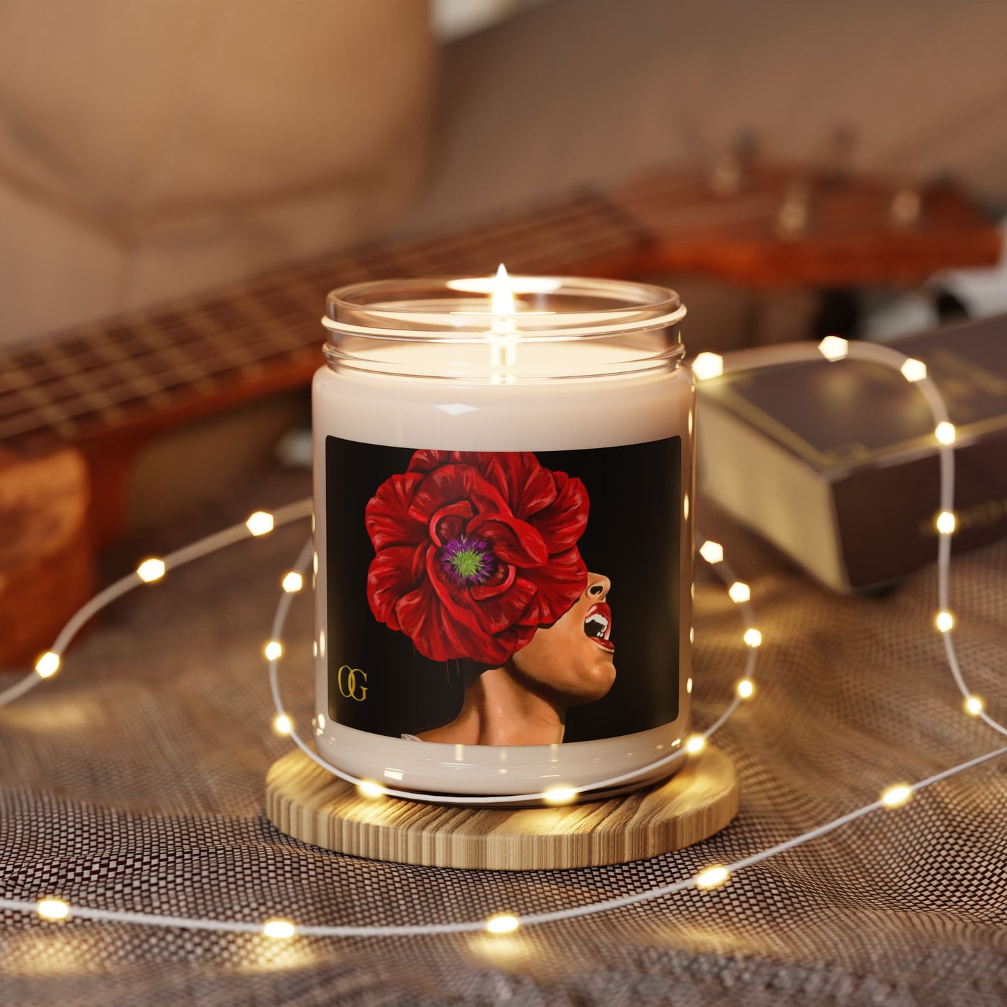 Billie Holiday Scented Soy OG Candle, 9oz
