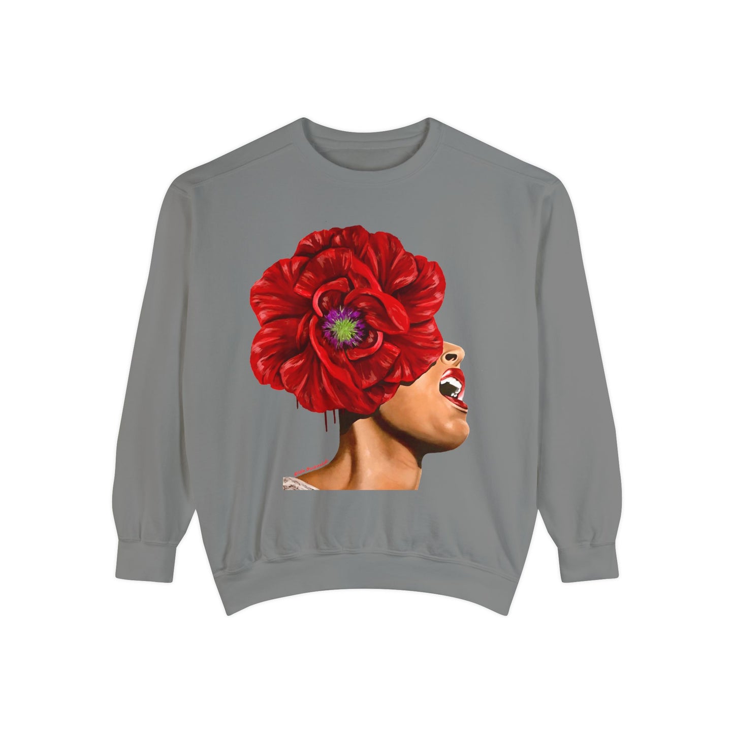 Billie Holiday painted by Lola Buckwald OG Sweatshirt