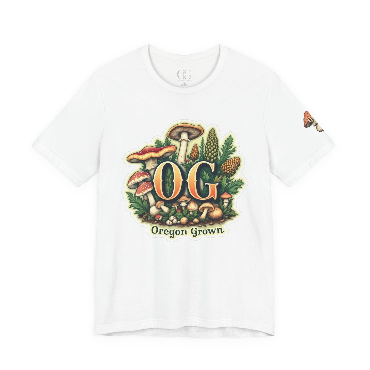 Oregon (OG) Grown Mushroom Tee
