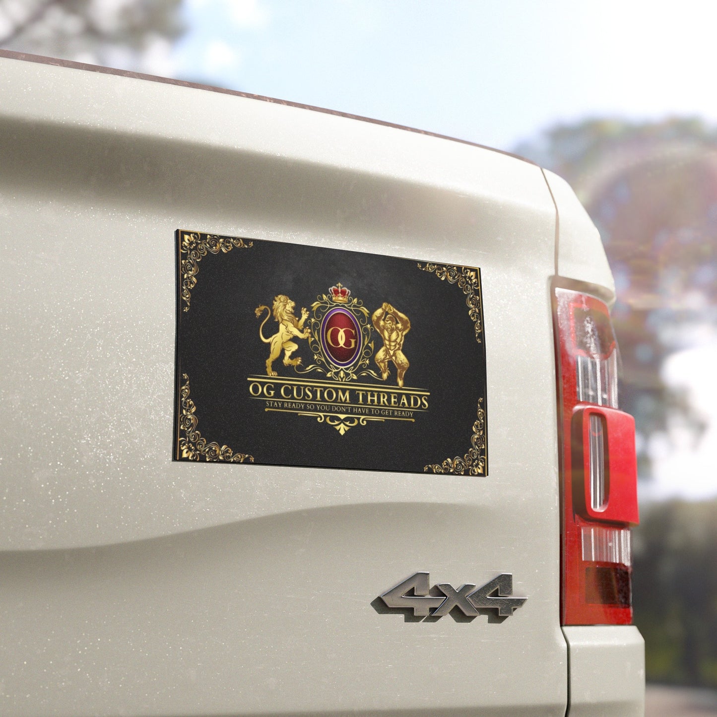 OG Custom Threads Car Magnet