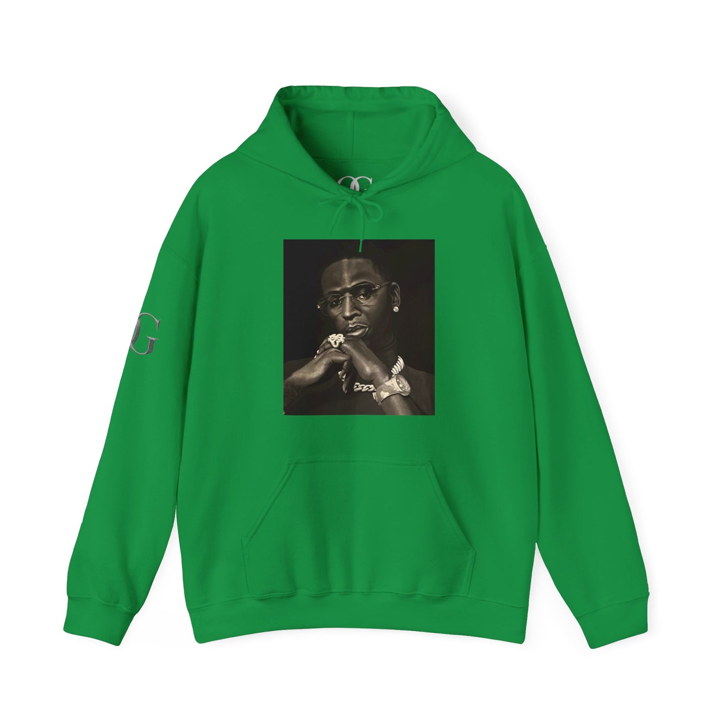 Young Dolph painting by Lola Buckwald OG Hoodie