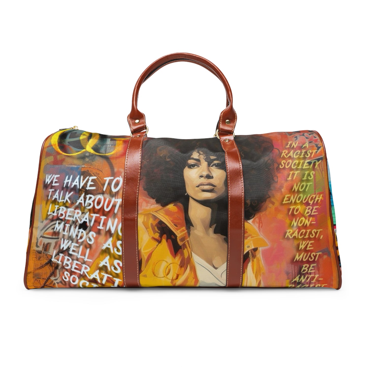 Angela Davis Waterproof OG Travel Bag
