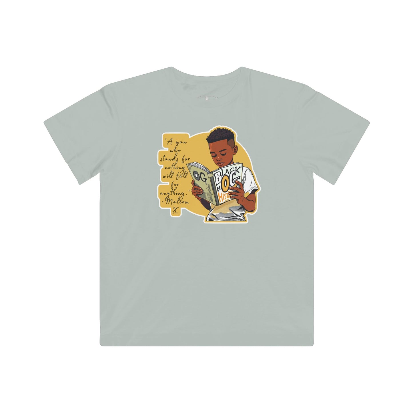 Malcolm X quoted youth OG tee