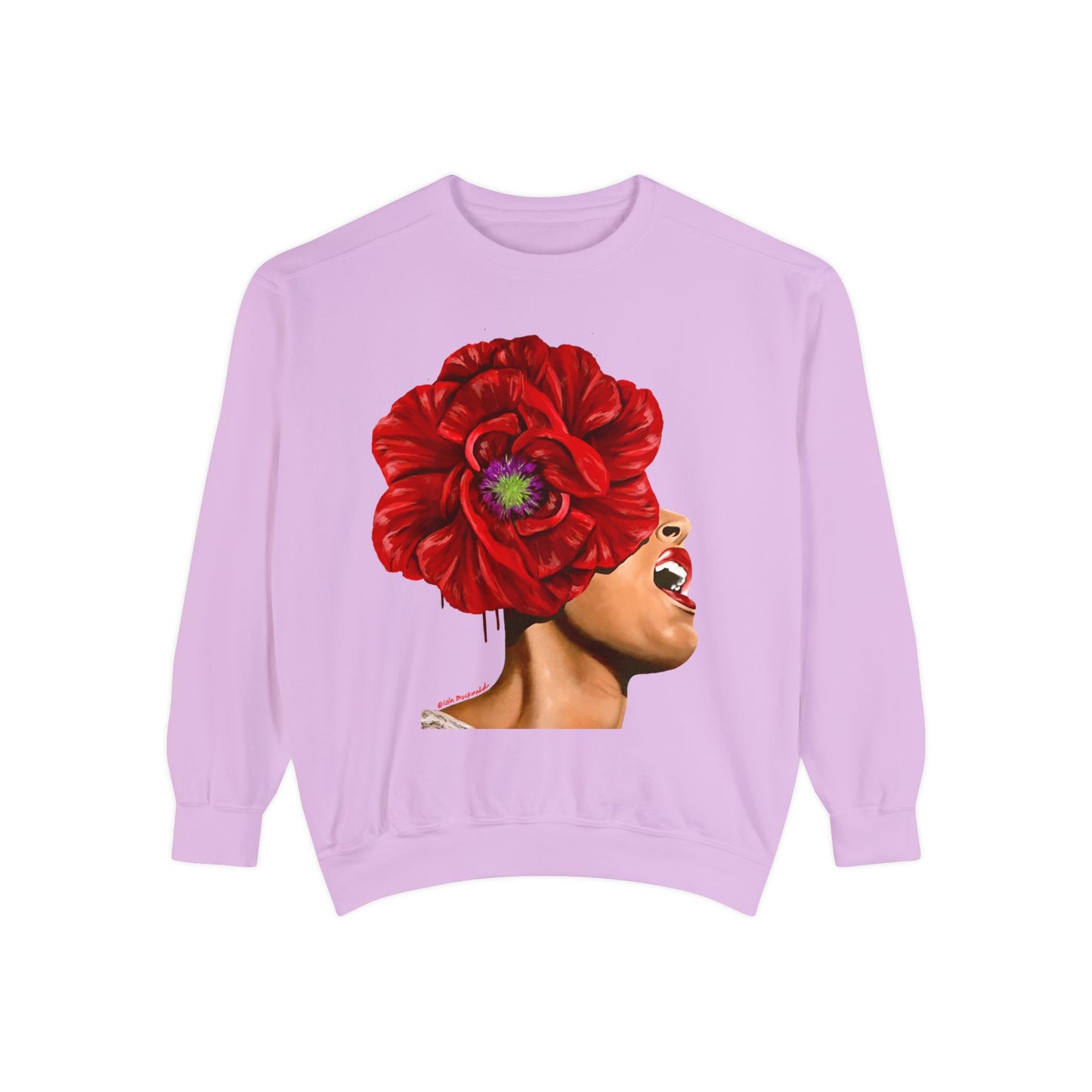 Billie Holiday painted by Lola Buckwald OG Sweatshirt