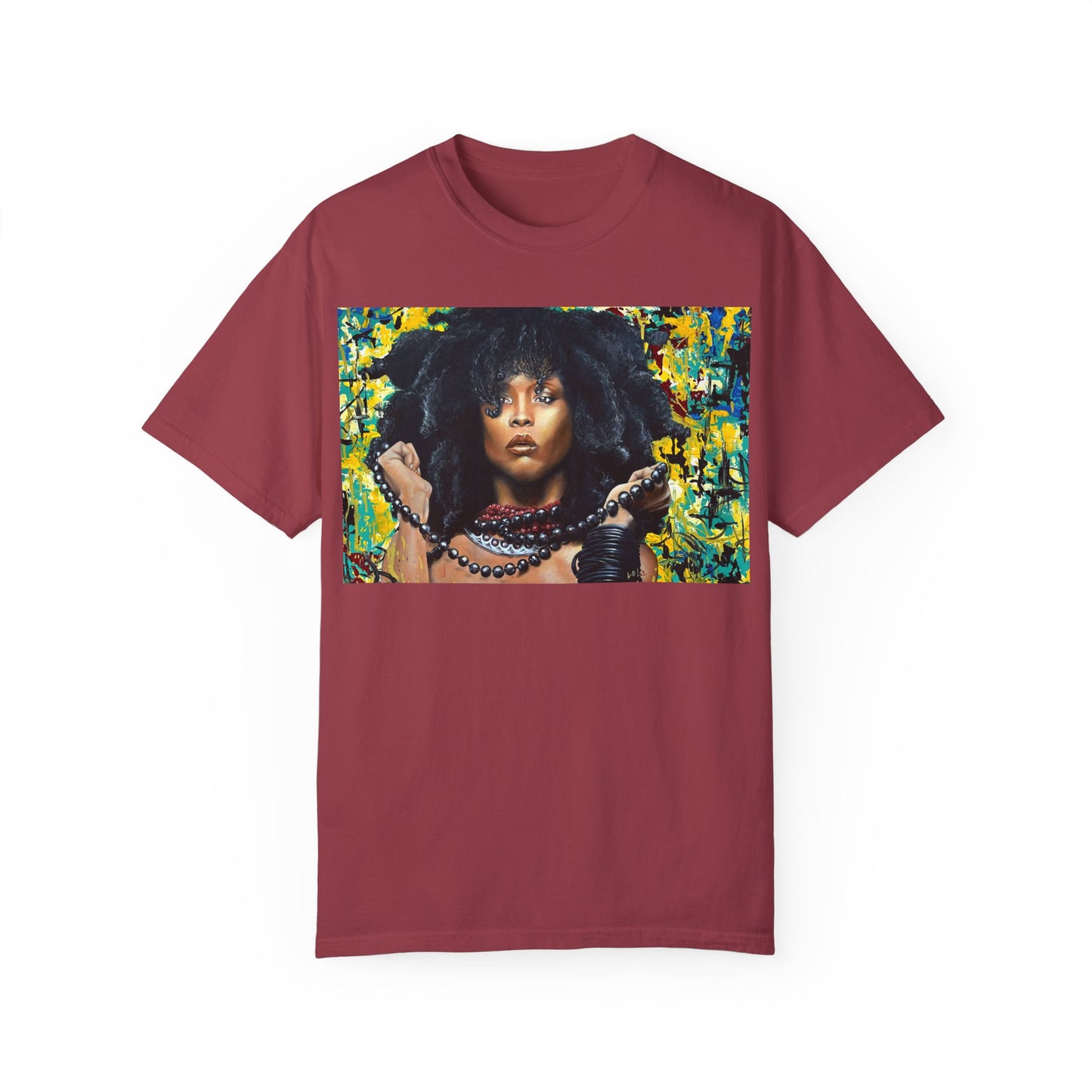 Erykah Badu painted by Lola Buckwald, OG tee