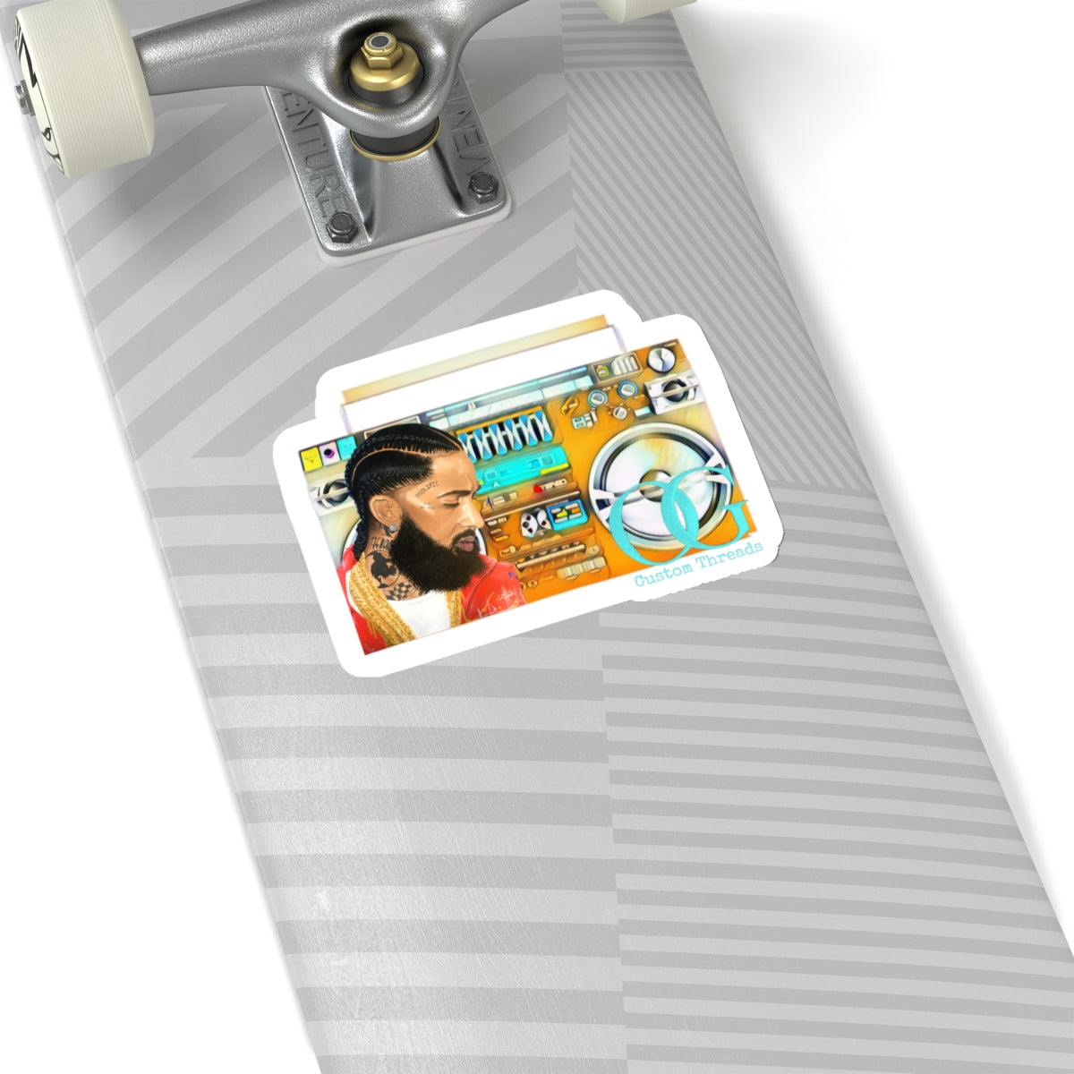 Nip’s Boom Box Kiss-Cut Stickers