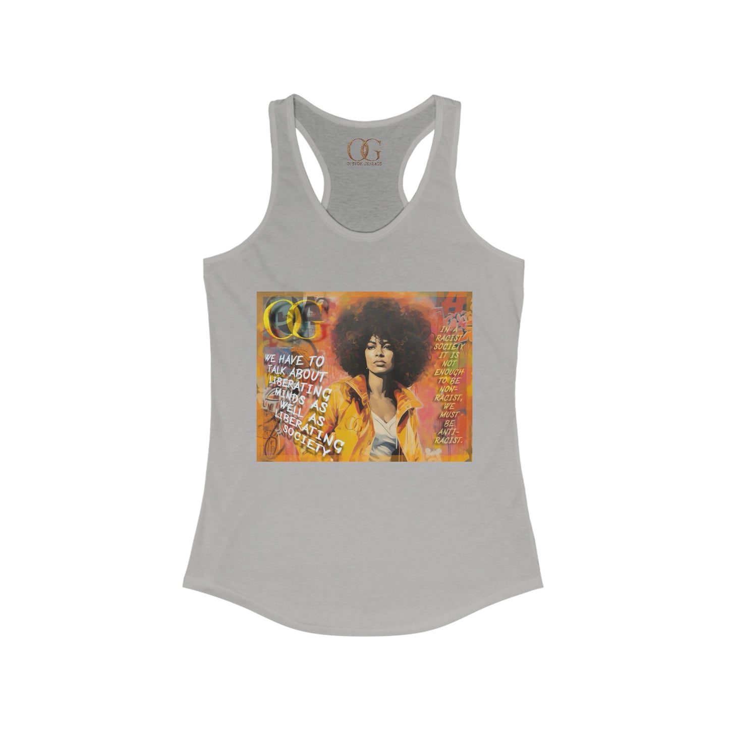 Angela Davis inspired graphic OG tank