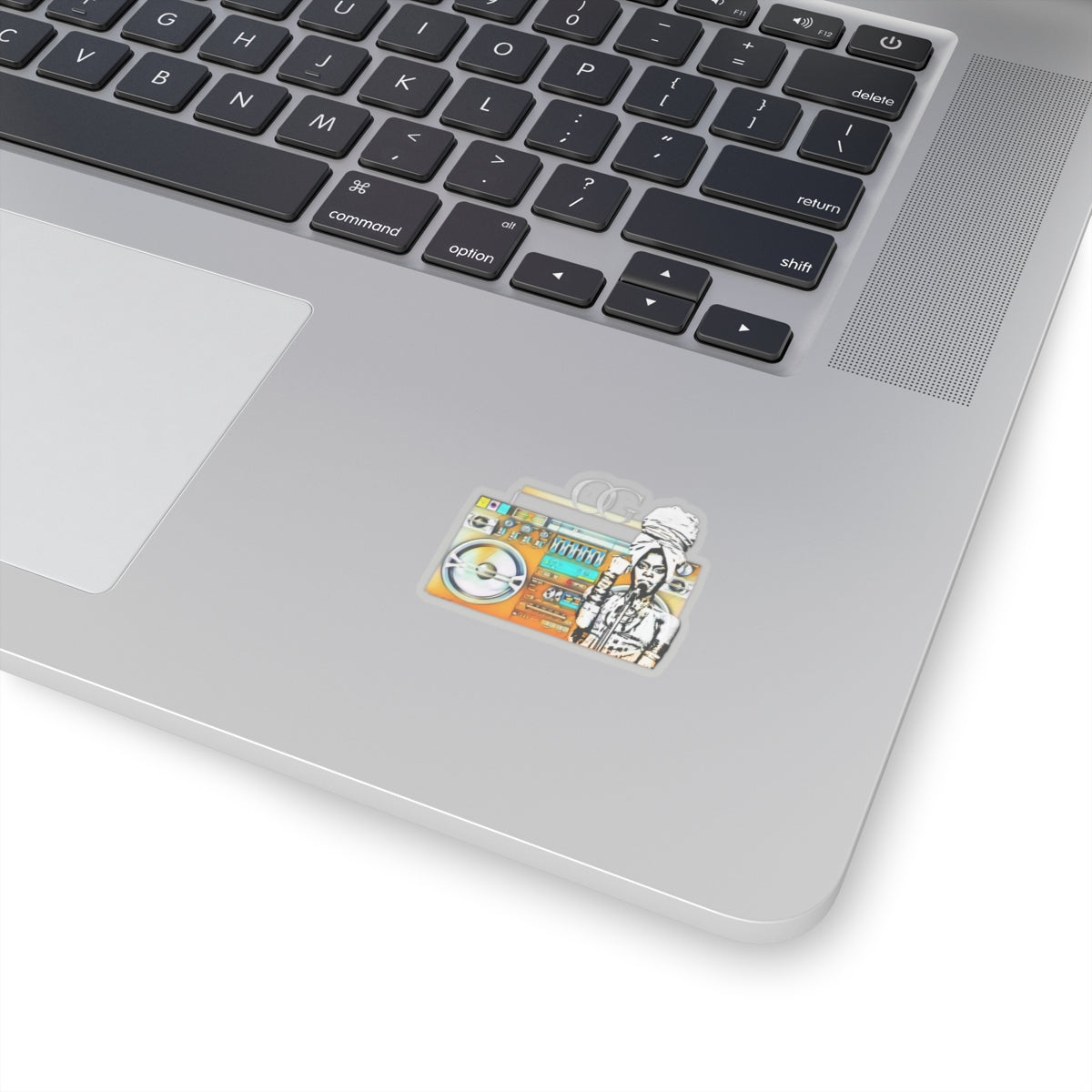 Badu’s Boom Box Kiss-Cut Stickers