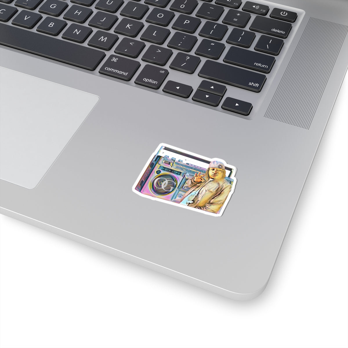 E 40’s Boom Box Kiss-Cut Stickers