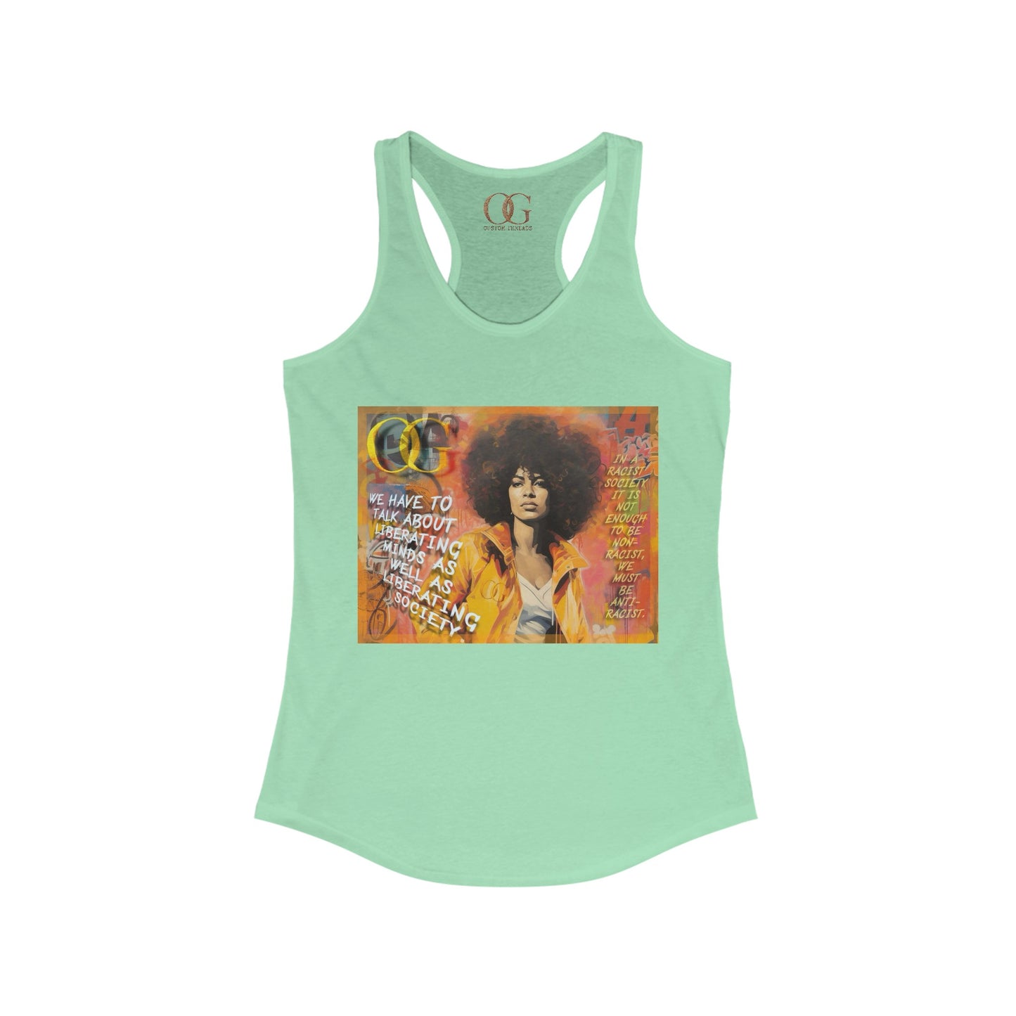 Angela Davis inspired graphic OG tank