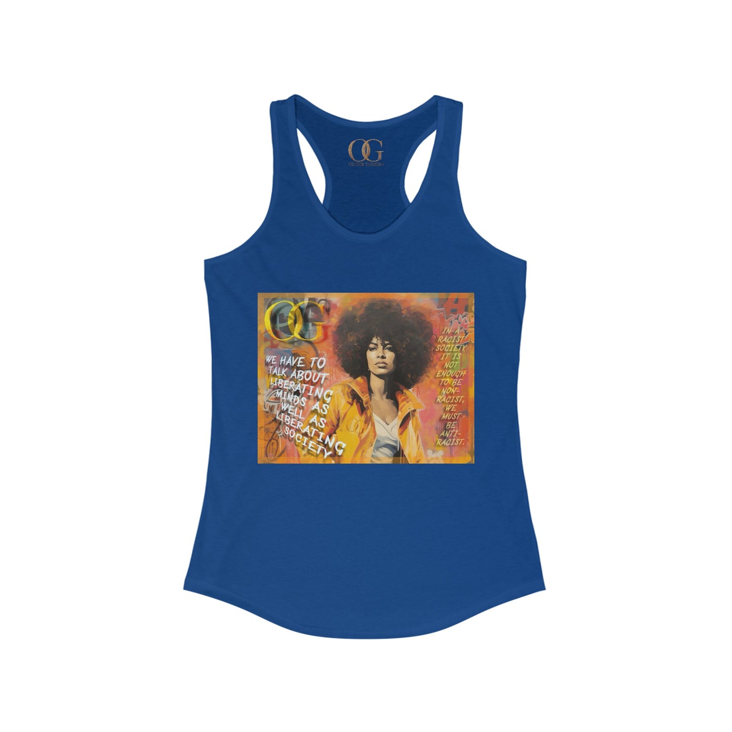 Angela Davis inspired graphic OG tank