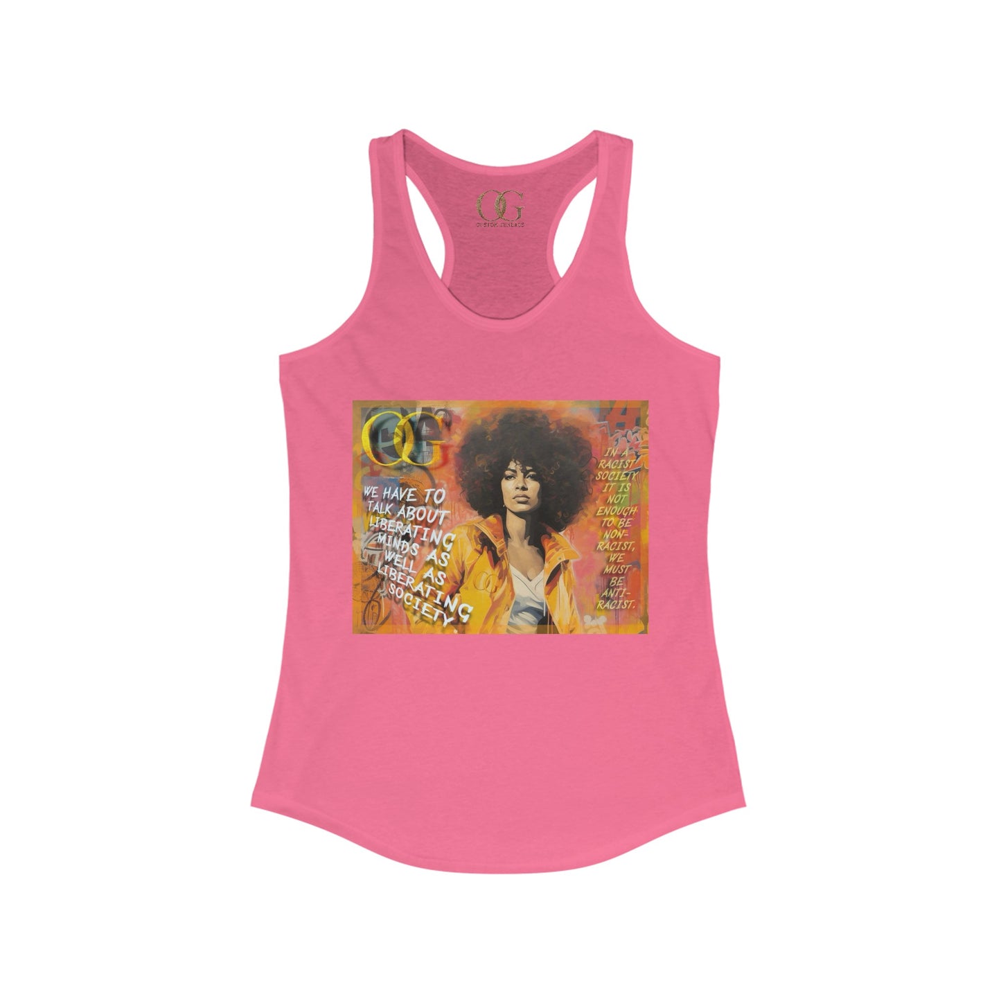 Angela Davis inspired graphic OG tank
