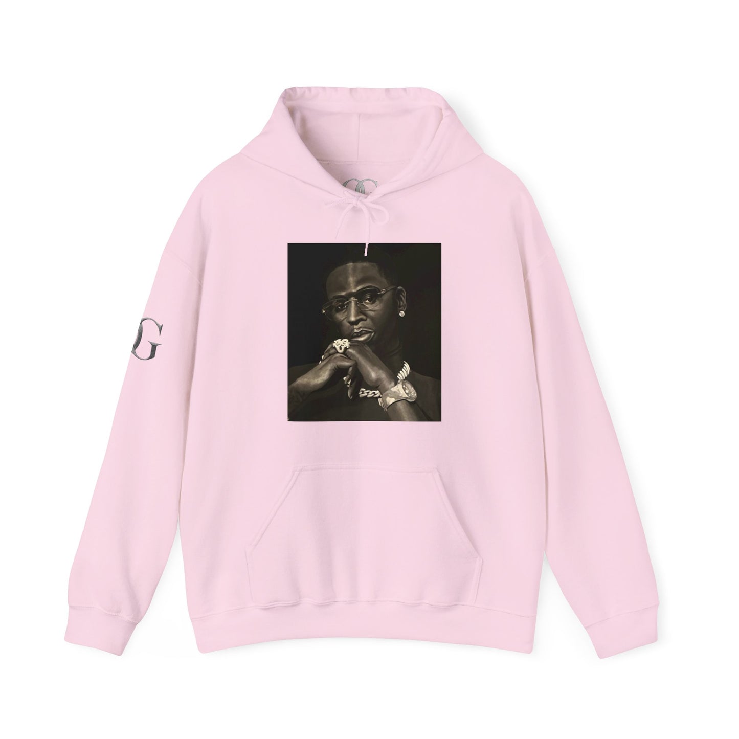 Young Dolph painting by Lola Buckwald OG Hoodie