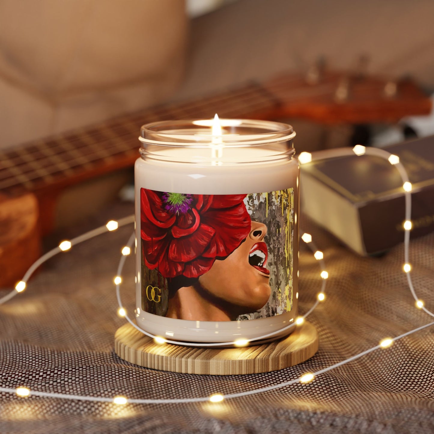 Billie Holiday Scented Soy OG Candle, 9oz