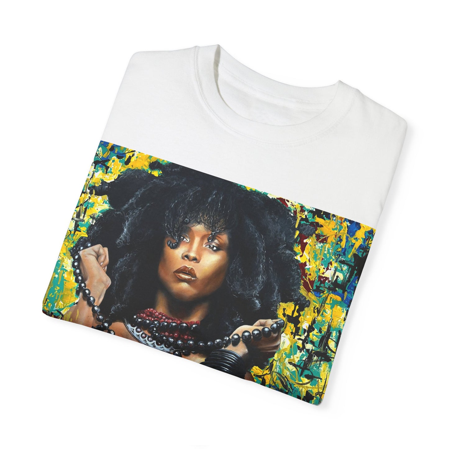 Erykah Badu painted by Lola Buckwald, OG tee
