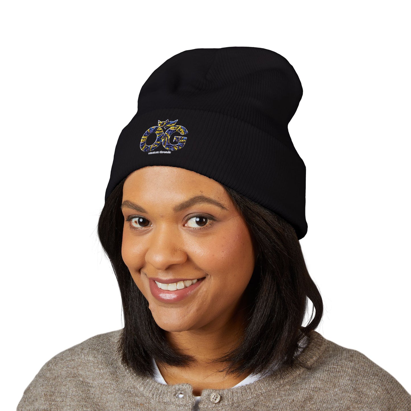 Zuri Embroidered OG Beanie