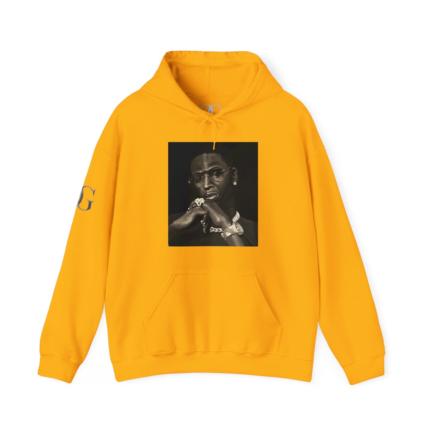 Young Dolph painting by Lola Buckwald OG Hoodie