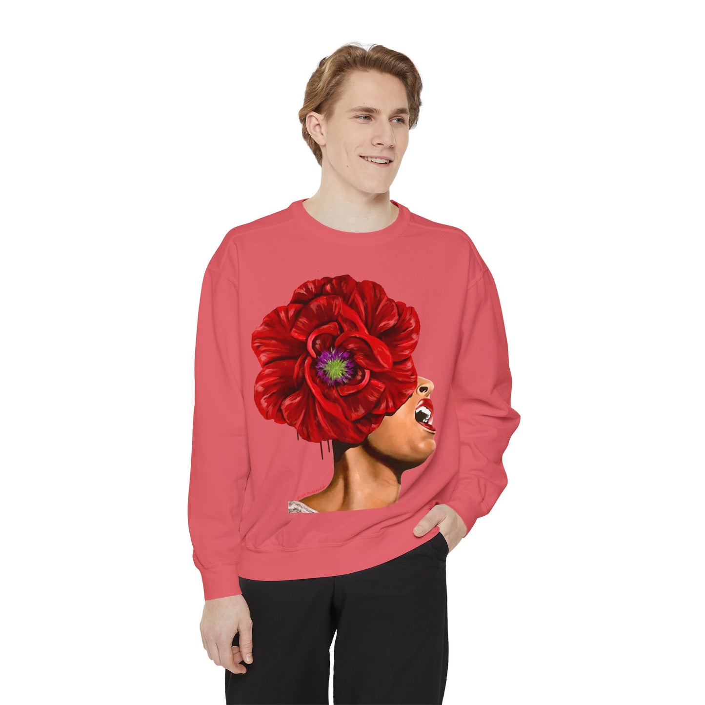 Billie Holiday painted by Lola Buckwald OG Sweatshirt