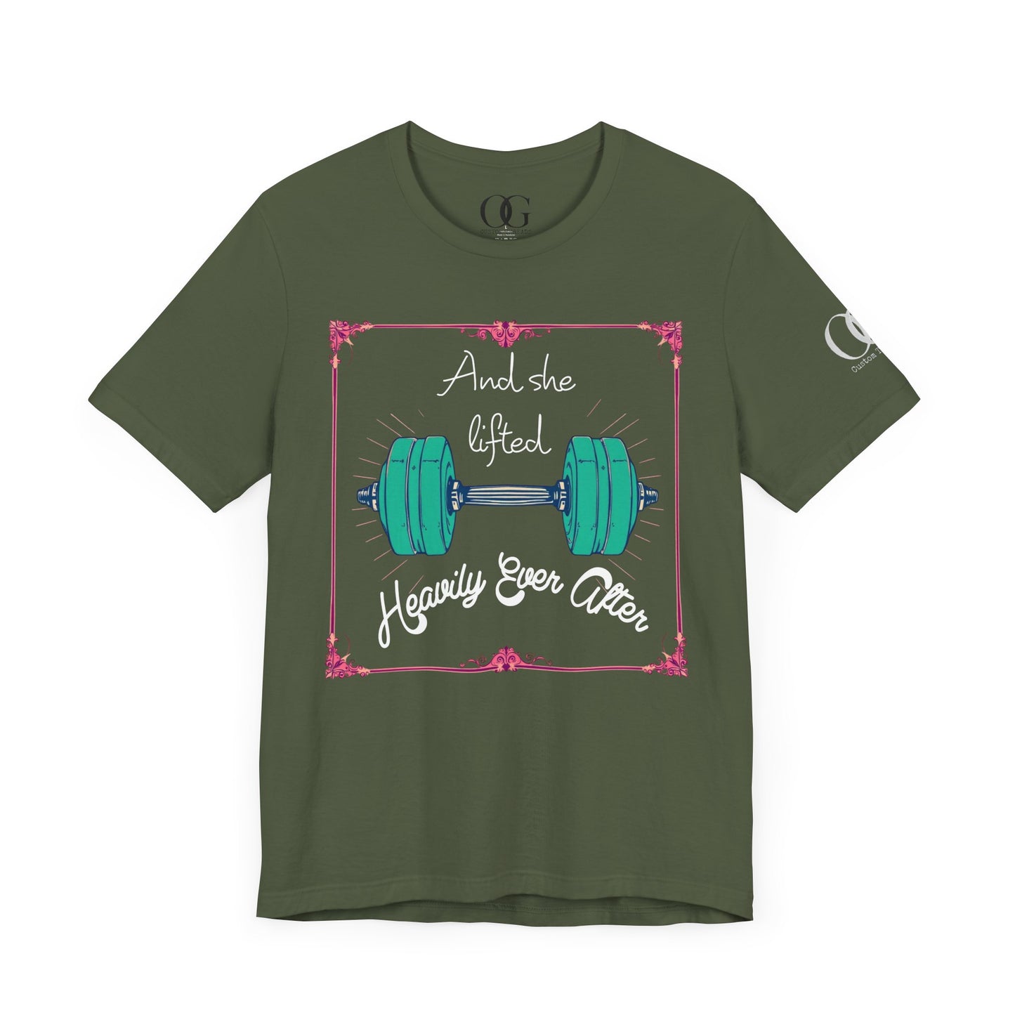 And She Lifted Heavily Ever After OG Gym Tee