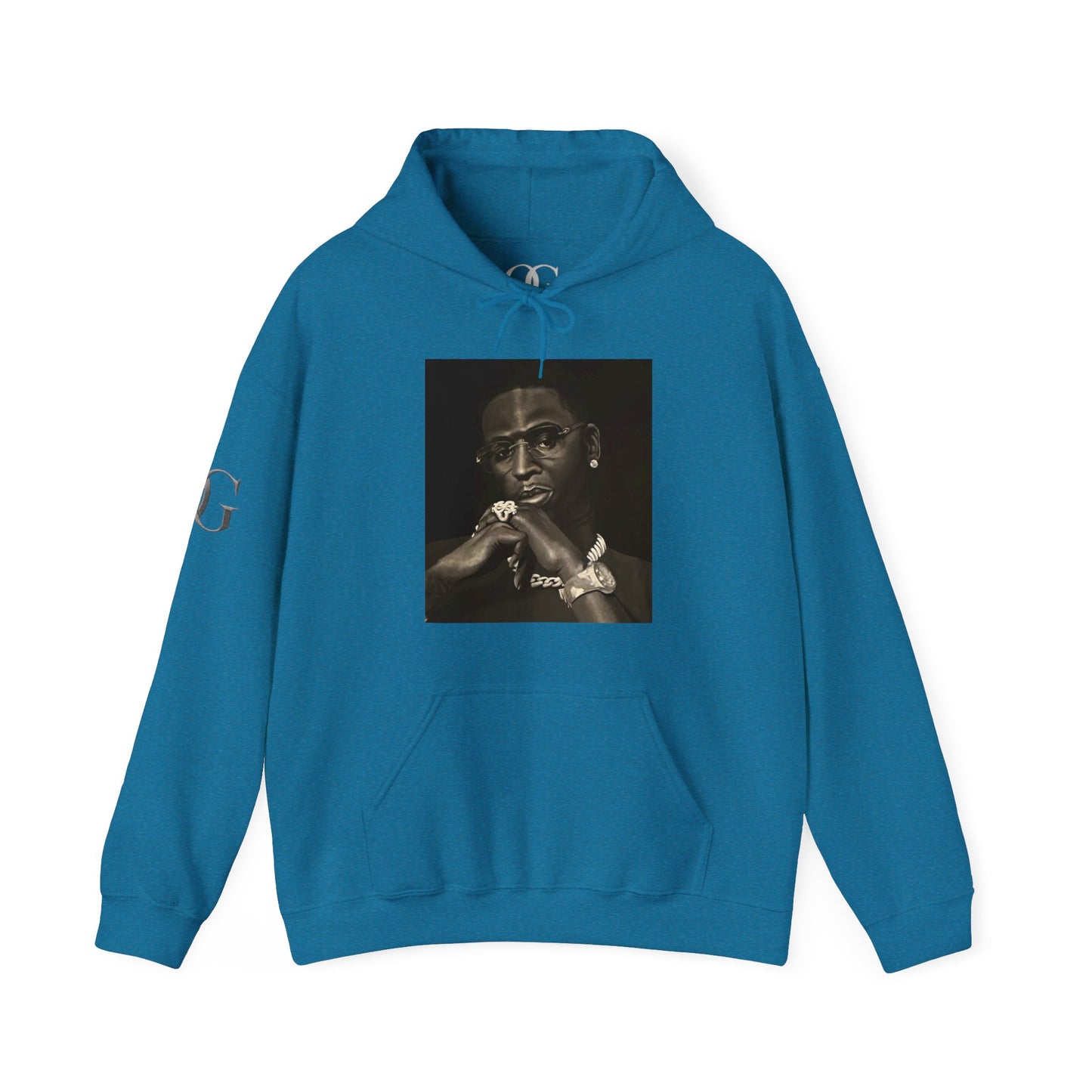 Young Dolph painting by Lola Buckwald OG Hoodie